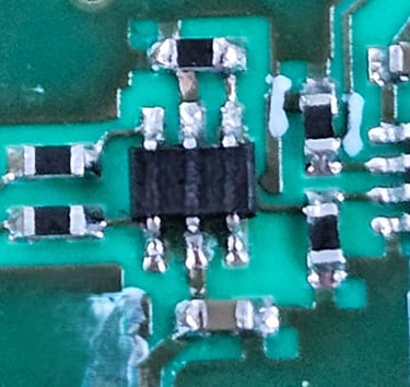 Small component repair - after