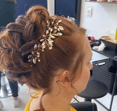 coupe de cheveux de mariage