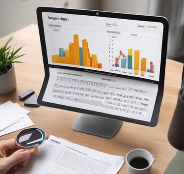 Close-up of architectural plans and inspection tools on a table.