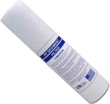 cartucho de polipropileno para filtración de sedimentos 5 micras
