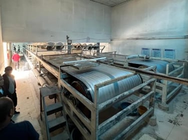 CEL BIOCHEM VISIT ALUMINIUM SULPHATE FACTORY AT ZIBO CITY, SHANDONG, CHINA - JUNE 2024