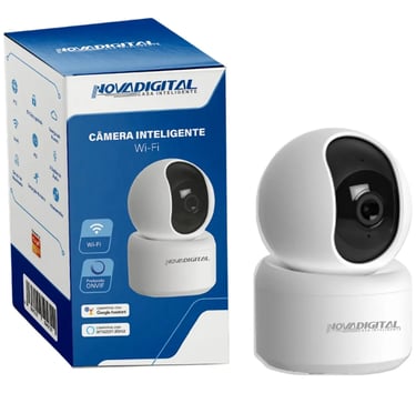 Câmera Inteligente Wifi Novadigital HD 1080p 110V 220V CS-355A