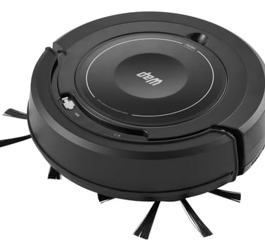 Robô Aspirador de Pó WAP ROBOT W100 - 3 em 1 Varre Aspira e Passa Pano