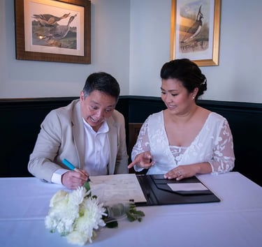 LGBTQ wedding at The Admiral Hardy Greenwich London