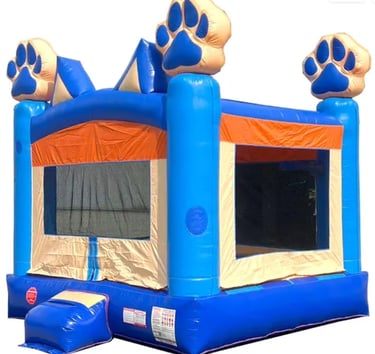 MEDIUM BLUE-Y PUPPY DOG MOONWALK