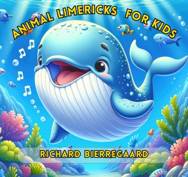 Limerick cover with a smiling whale