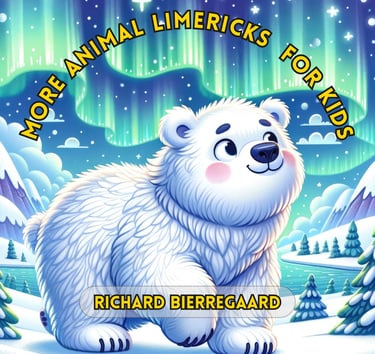 Limerick cover with a polar bear