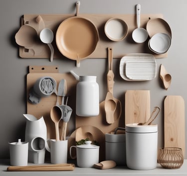 A vibrant display of health and wellbeing supplements arranged neatly on shelves.