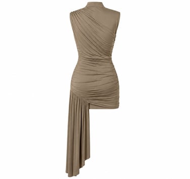 Back picture of the dress on a white background.