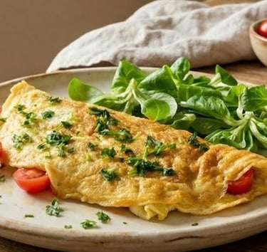 How to make breakfast recipe savory omelette