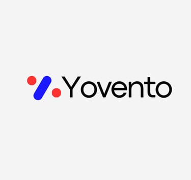 Yovento logo – premium brandable domain name for events, networking, and social brands