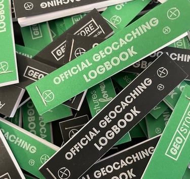 Geocaching Logbücher