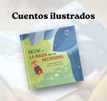 Haizene y la magia de los recuerdos Libro infantil ilustrado