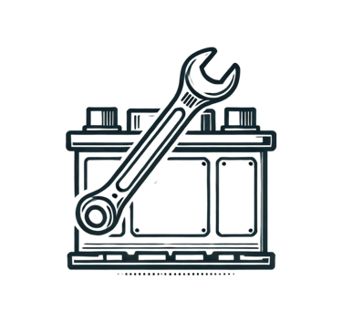 Mobile Car Battery Fitting Service Icon