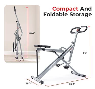 row and ride exercise machine