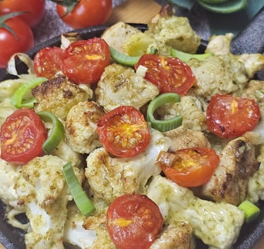 Keto pesto chicken