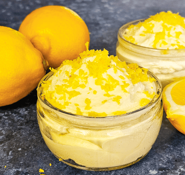 Keto citroenmousse, Keto recept, keto sweets