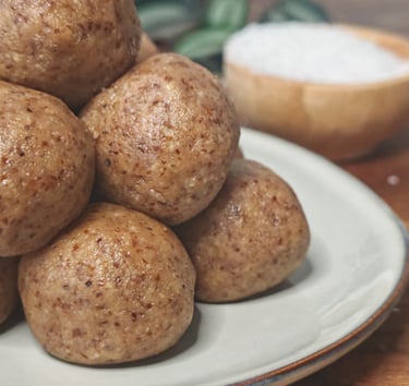 Keto fatbomb karamel zeezout