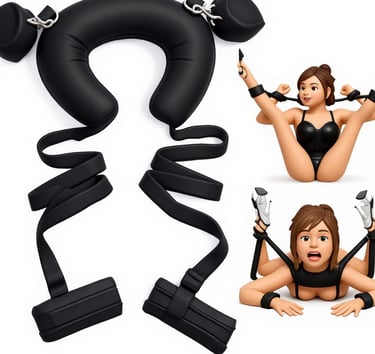 مخدة الأوضاع الزوجية سوداء مبطنة بتصميم مريح لدعم الجسم وتسهيل الوضعيات المختلفة بجودة عالية للأزواج