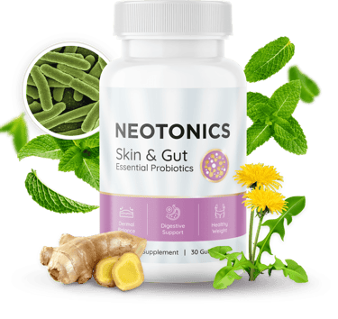 Gut health, youthful skin, Neotonics, probiotics, anti-aging, science-backed, radiant wellness