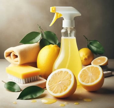 Le citron pour le nettoyage