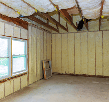 residential spray foam insulation project in lakewood, colorado