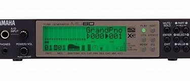 Yamaha MU80: Rompler sound box with effects.
