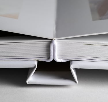 a book opened to show a book with a picture of a book open to show
