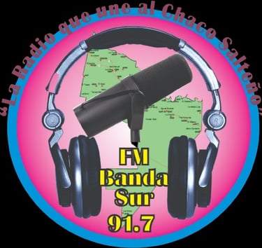 logo alternativo de Fm Banda Sur