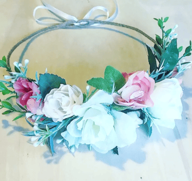 make a flower crown in York