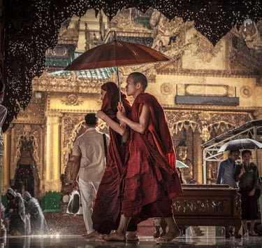 Shwedagon Pagoda. Myanmar