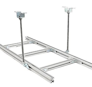 ロッドと天井を固定するための吊り下げ3