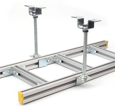 棒と天井を固定するための吊り下げ2