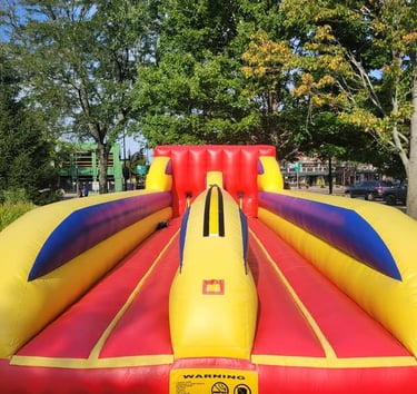 dual lane bungee run