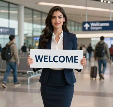 A tranquil hot spring surrounded by lush greenery and mountains.