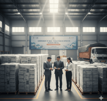 Govt. Tender Service of Kavisar international pharma