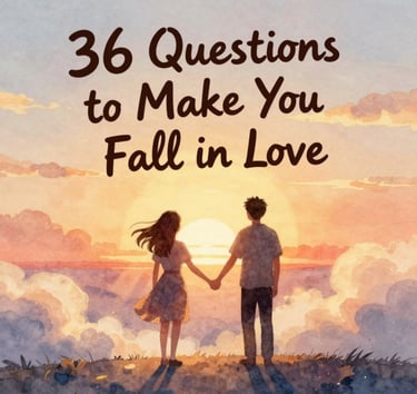 36 Questions to Make You Fall in Love