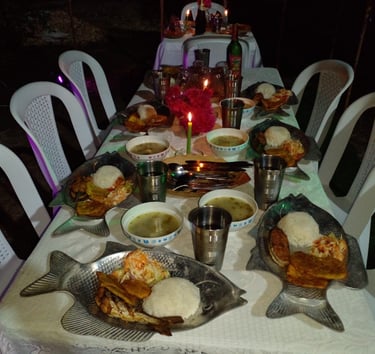 Cena romántica en Isla Fuerte