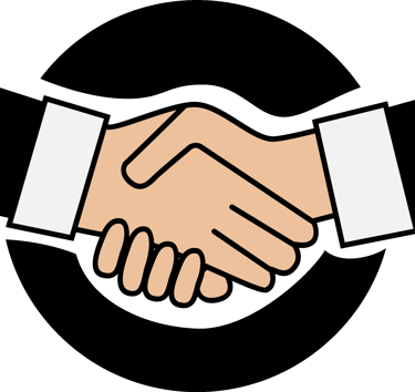 handshake clip art