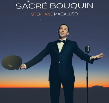 Sortie du premier single Sacré bouquin de Stéphane Macaluso le 28 mars 