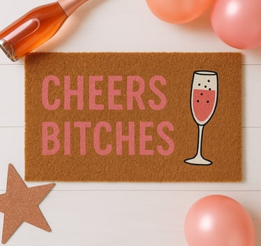 painted doormat hen party activity