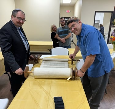 Rolling Torah with Rabbi Rudnick