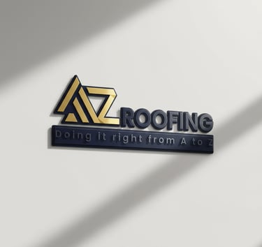 Indoor Signage, AZ roofing by : ManteghStudio