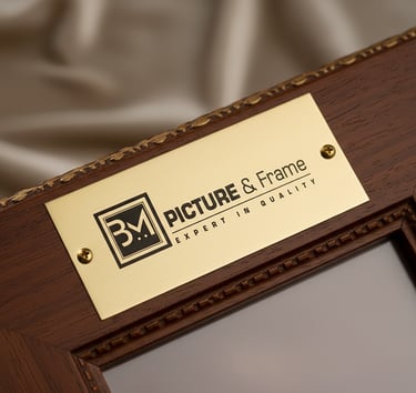 BM Picture and Frame - Logo design by : Mantegh Studio