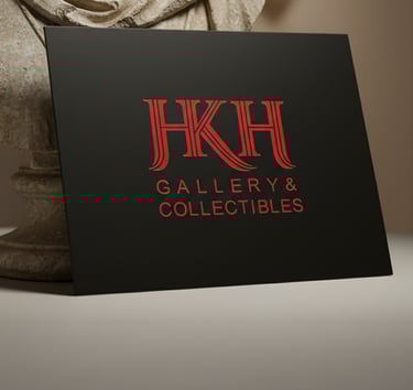 HKH Gallery Logo - design by : Mantegh Studio