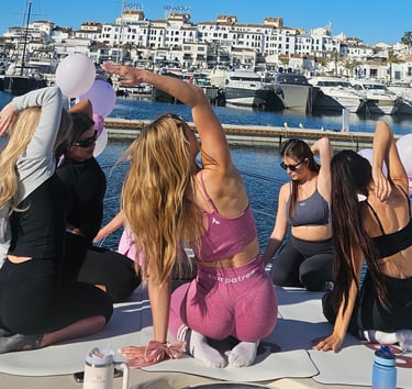 meditation and te matcha onboard