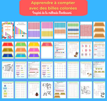 livret mathématique apprendre à compter