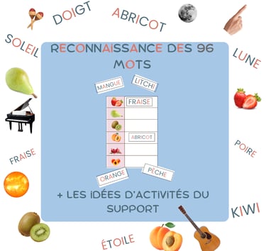 reconnaissance des mots