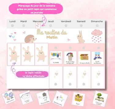 calendrier de routine