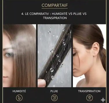 comprendre les sources d'umidité pour le lissage bresilien